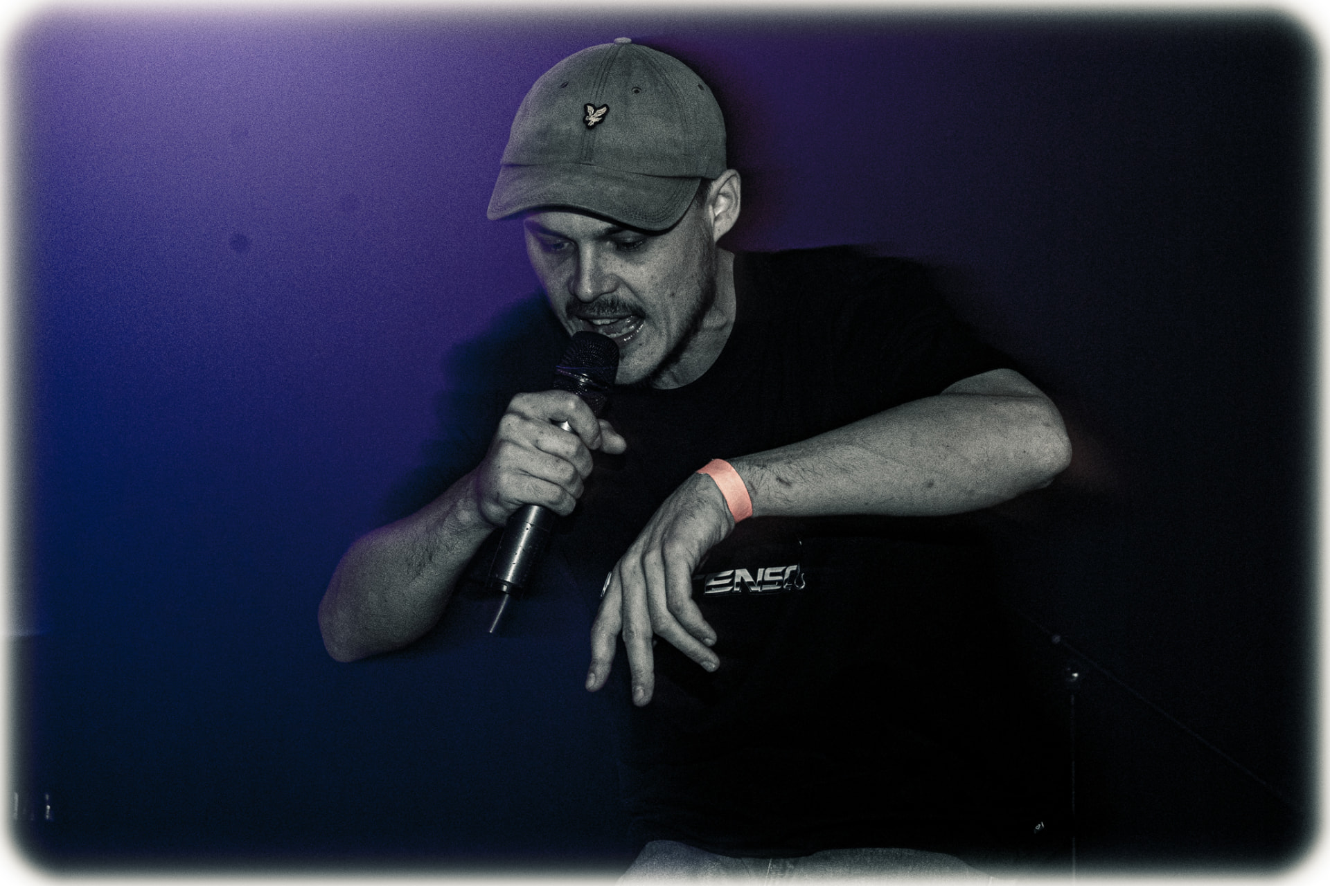 BRUSZKO performing live on stage